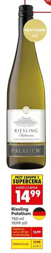 Biedronka Riesling Palatium 750 ml oferta