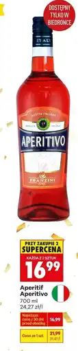 Biedronka Aperitif Aperitivo 700 ml oferta