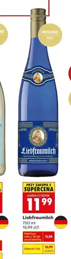 Biedronka Liebfraumilch 750 ml oferta
