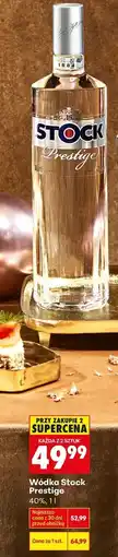 Biedronka Wódka Stock Prestige 1L oferta