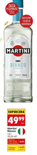 Biedronka Martini Bianco 1,5 l oferta