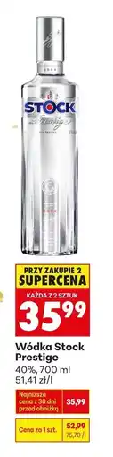 Biedronka Wódka Stock Prestige 40%, 500 ml oferta