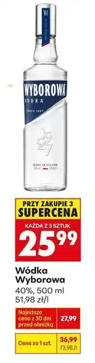 Biedronka Wódka Wyborowa 40%, 500 ml oferta