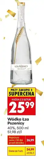 Biedronka Wódka Łza Pszenicy 40%, 500 ml oferta