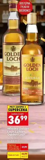 Biedronka Whisky Golden Loch / Likier Golden Loch oferta