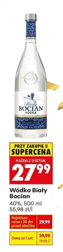 Biedronka Wódka Biały Bocian 40%, 500 ml oferta