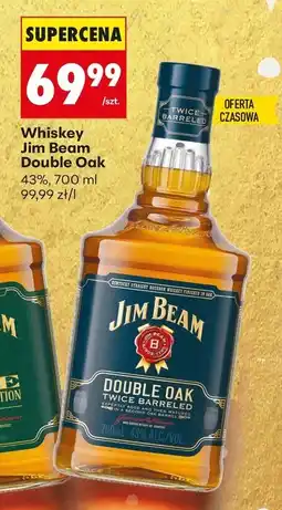Biedronka Whiskey Jim Beam Double Oak 43%, 700ml oferta