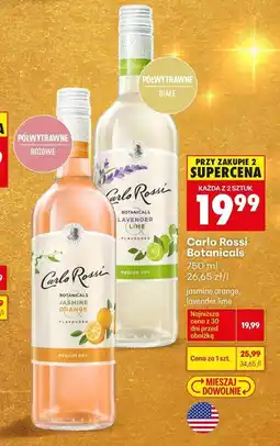 Biedronka Carlo Rossi Botanicals oferta