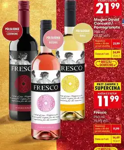 Biedronka Fresco (Czerwone, Różowe, Białe) 750 ml oferta