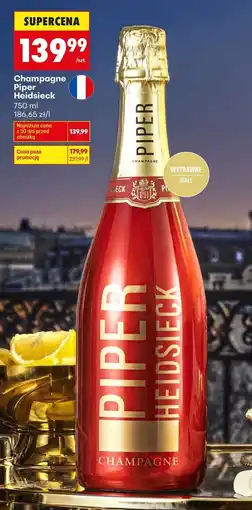 Biedronka Champagne Piper Heidsieck 750 ml oferta