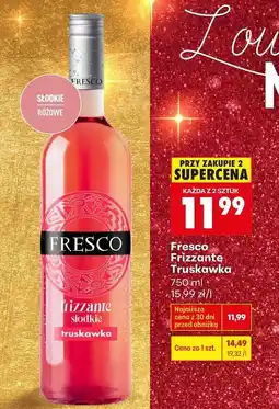 Biedronka Fresco Frizzante Truskawka 750 ml oferta