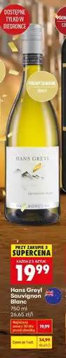Biedronka Hans Greyl Sauvignon Blanc oferta