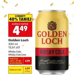 Biedronka Golden Loch Whisky Cola oferta