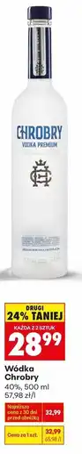 Biedronka Wódka Chrobry 40%, 500 ml oferta