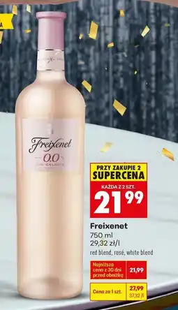 Biedronka Freixenet 0.0% 750 ml (red blend, rosé, white blend) oferta