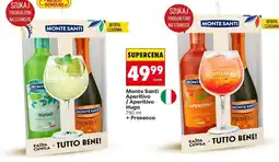 Biedronka Monte Santi Aperitivo / Aperitivo Hugo + Prosecco (zestaw) oferta
