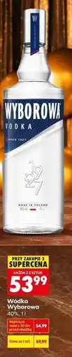 Biedronka Wódka Wyborowa 40%, 1l oferta
