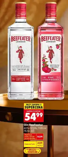 Biedronka Gin Beefeater (Dry Gin/Pink Strawberry) oferta