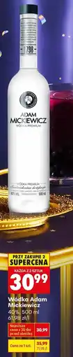 Biedronka Wódka Adam Mickiewicz oferta