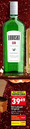 Biedronka Gin Lubuski Original oferta