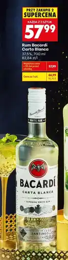 Biedronka Rum Bacardi Carta Blanca oferta