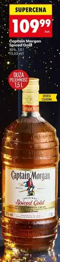 Biedronka Captain Morgan Spiced Gold oferta