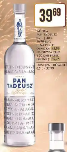 Dino Wódka Pan Tadeusz 0,7L 40% oferta