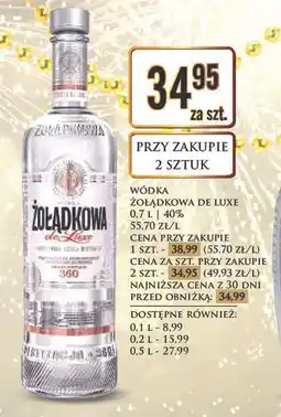 Dino Wódka Żołądkowa de Luxe 0,7 l 40% oferta