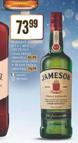 Dino Whiskey Jameson 0.7L oferta