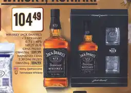 Dino Whiskey Jack Daniel's + 2 szklanki 0,7 l 40% oferta