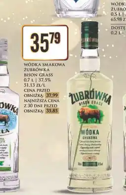 Dino Wódka smakowa Żubrówka Bison Grass 0,7 l 37,5% oferta