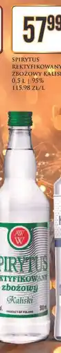 Dino Spirytus Rektyfikowany Zbożowy Kaliski 0,5 L 95% oferta