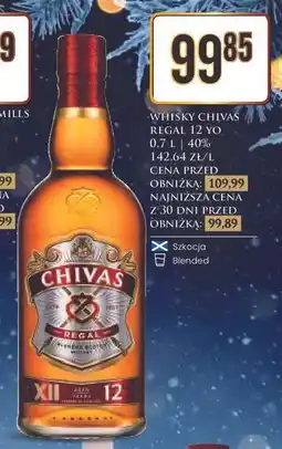 Dino Whiskey Chivas Regal 12 YO 0.7L oferta