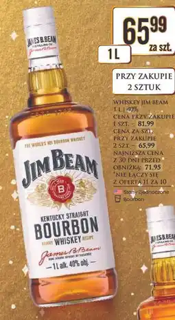 Dino Whiskey Jim Beam Kentucky Straight Bourbon 1L oferta
