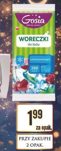 Dino Woreczki do lodu samo zamykające Gosia 288 kostek oferta