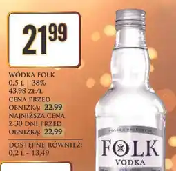 Dino Wódka Folk 0,5 L 38% oferta