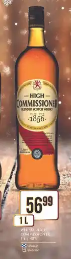 Dino WHISKY HIGH COMMISSIONER 1L 40% oferta