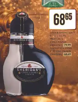 Dino Likier Sheridan's 0.7L 15.5% oferta