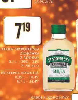 Dino Staropolska Ziołówka (Mięta) oferta
