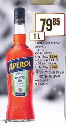 Dino Likier Aperitivo Aperol, 1L oferta
