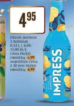 Dino Impress Drink 0.33L 4.4% oferta