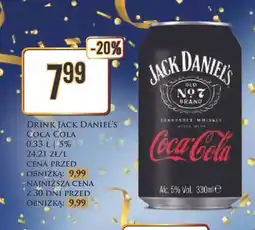 Dino Jack Daniel's Coca Cola 0.33L 5% oferta