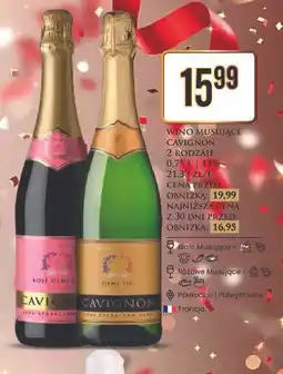 Dino Wino musujące Cavignon (2 rodzaje) oferta