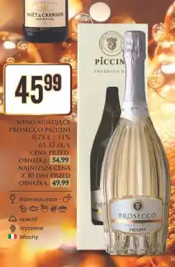 Dino Wino musujące Prosecco Piccini 0,75L oferta