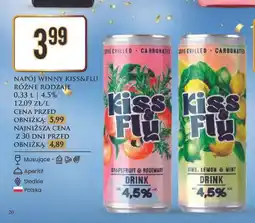 Dino Kiss&Flu Drink (Grapefruit & Rosemary / Lime, Lemon & Mint) 0.33L 4.5% oferta