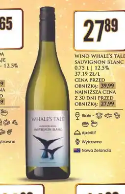 Dino Wino Whale’s Tale Sauvignon Blanc oferta
