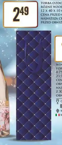 Dino Torba ozdobna na wino oferta