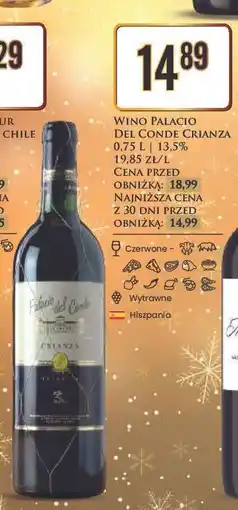 Dino Wino Palacio del Conde Crianza oferta