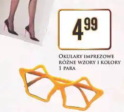 Dino Okulary imprezowe różne wzory i kolory 1 para oferta