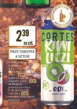 Dino Cortes kiwi I liczi 0,0% alk oferta